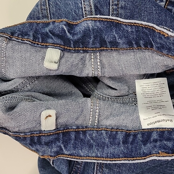 REFORMATION ALYSSA HIGH WAIST WIDE LEG JEANS SZ 27 - Picture 16 of 16